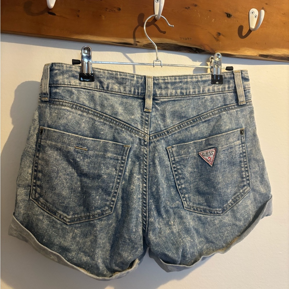 Guess Light Blue Jean Shorts